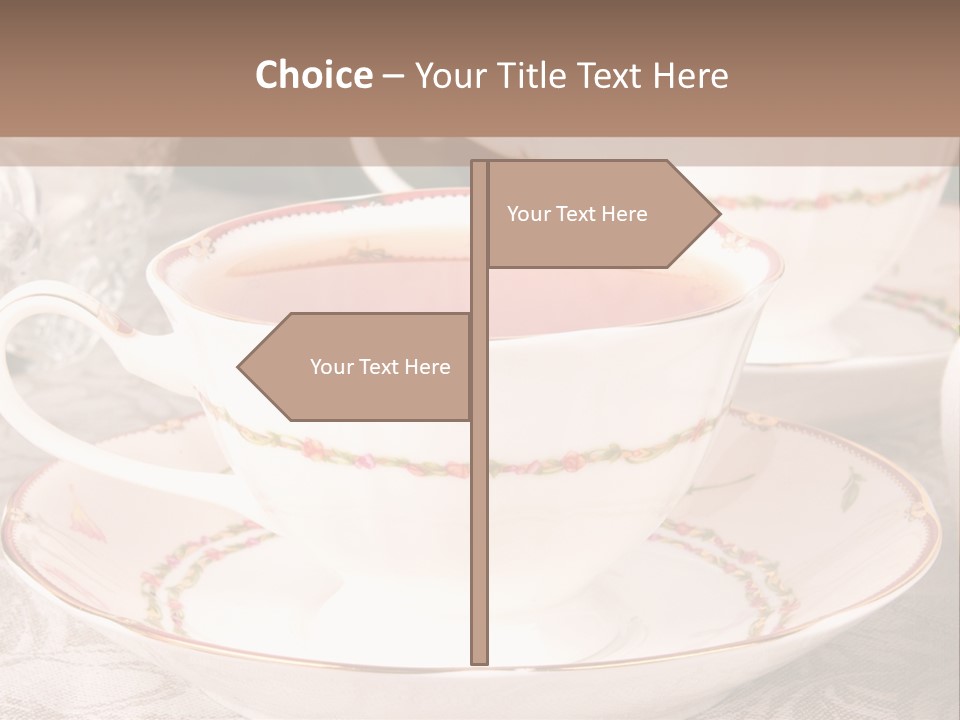 Tea Afternoon Breakfast PowerPoint Template