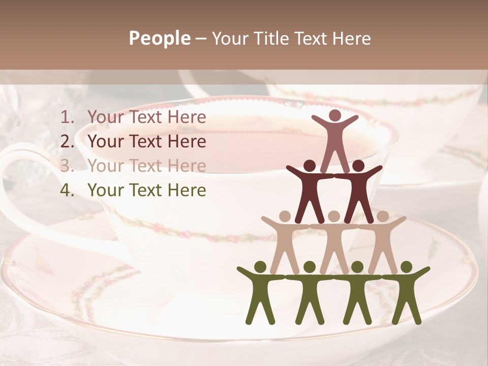 Tea Afternoon Breakfast PowerPoint Template