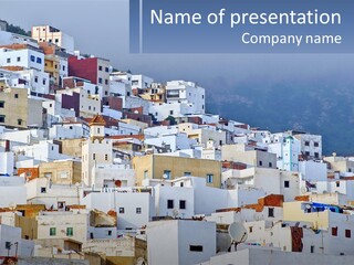 Mist Arab Kasbah PowerPoint Template