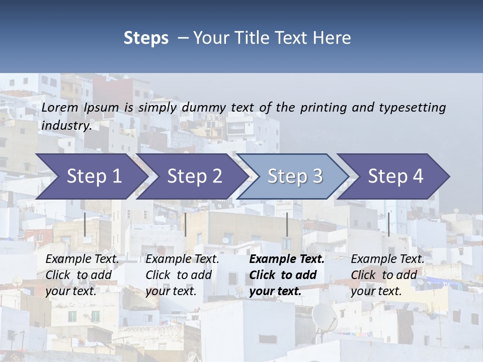 Mist Arab Kasbah PowerPoint Template