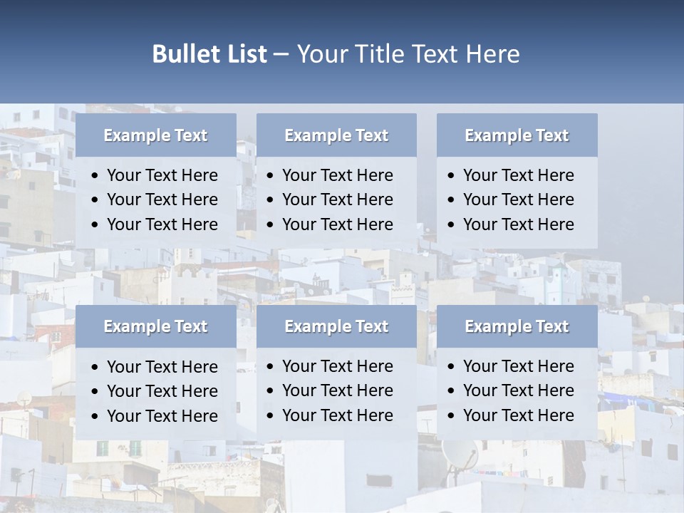 Mist Arab Kasbah PowerPoint Template