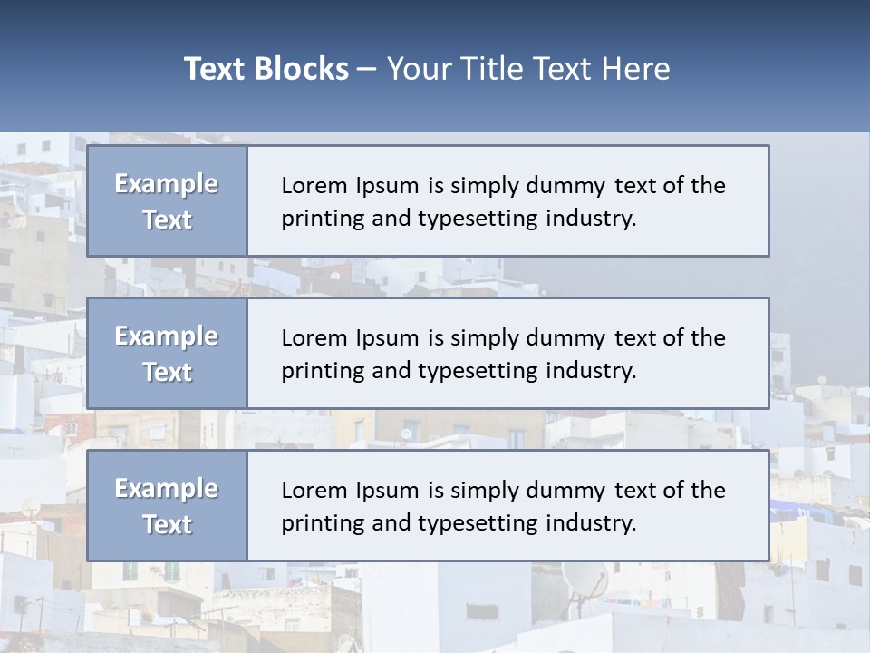 Mist Arab Kasbah PowerPoint Template