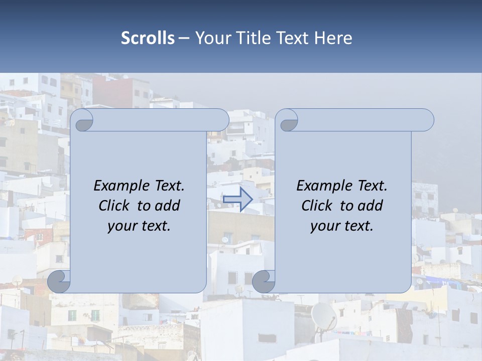 Mist Arab Kasbah PowerPoint Template