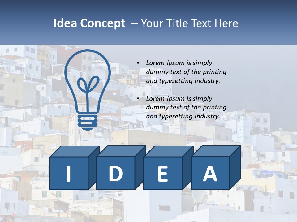 Mist Arab Kasbah PowerPoint Template