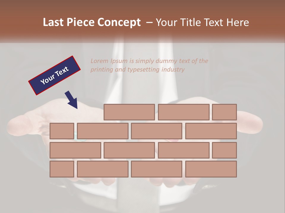 Health Tablet Holding PowerPoint Template