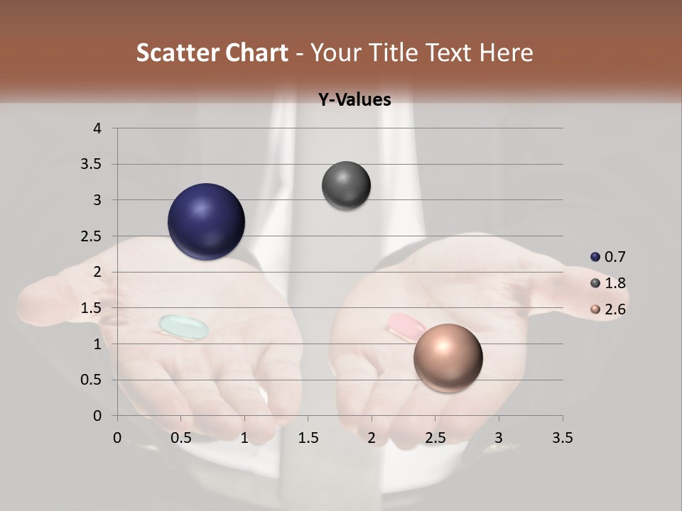 Health Tablet Holding PowerPoint Template