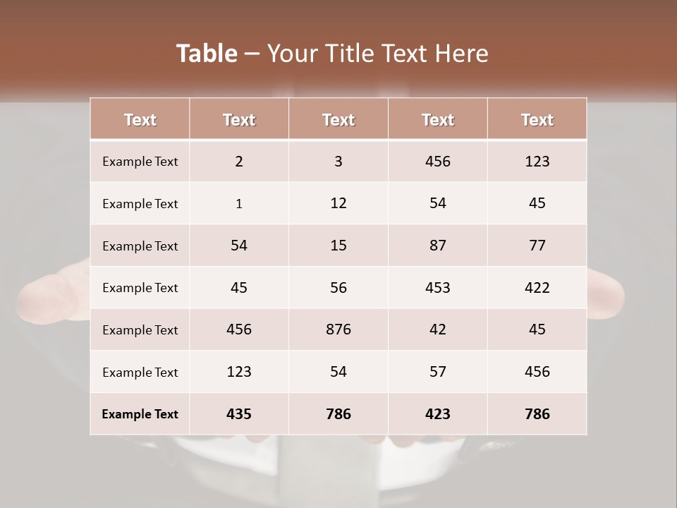 Health Tablet Holding PowerPoint Template