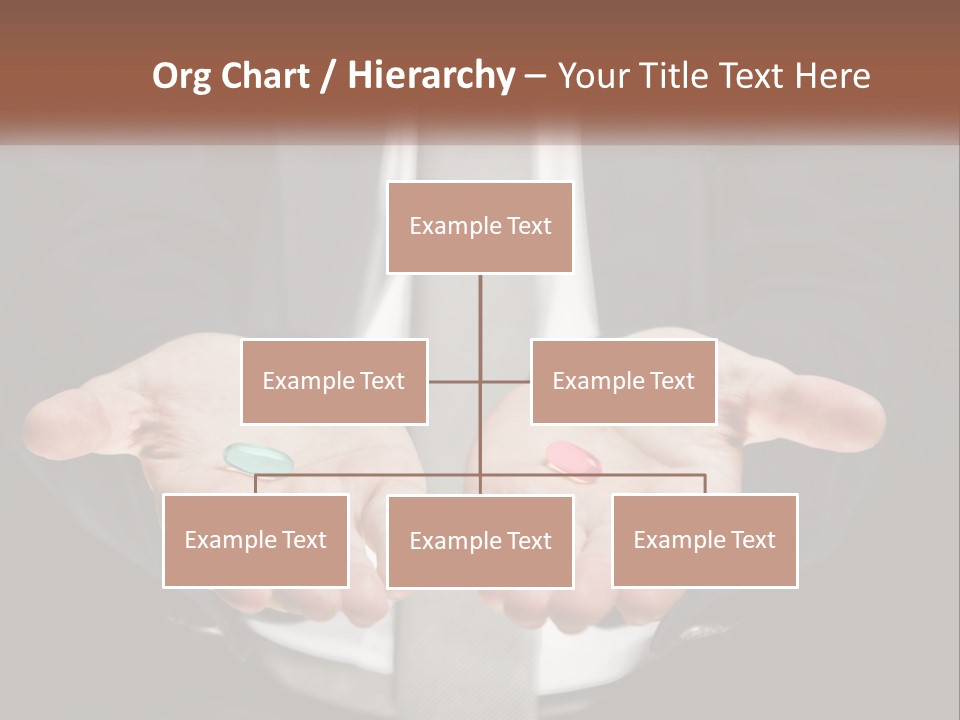 Health Tablet Holding PowerPoint Template