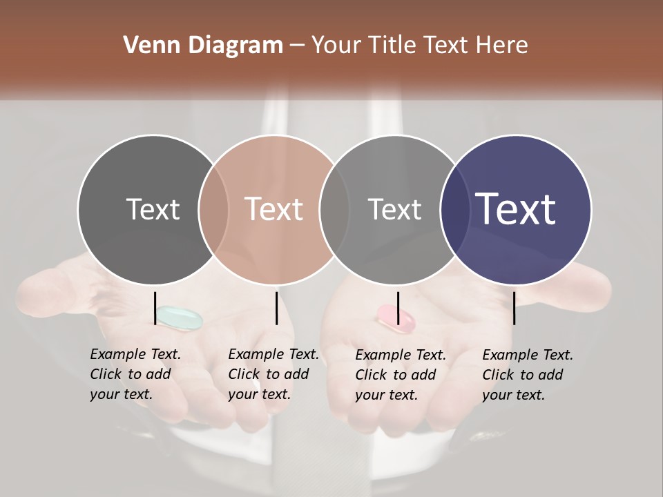Health Tablet Holding PowerPoint Template