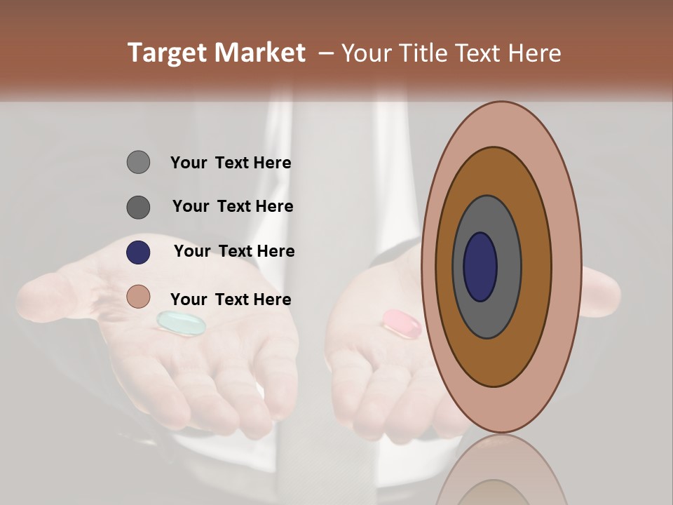 Health Tablet Holding PowerPoint Template