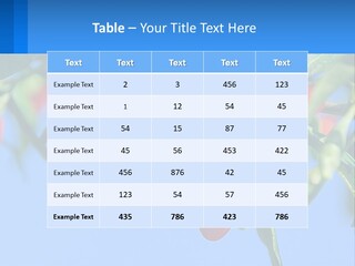 Antiaging Goji Barbarum PowerPoint Template