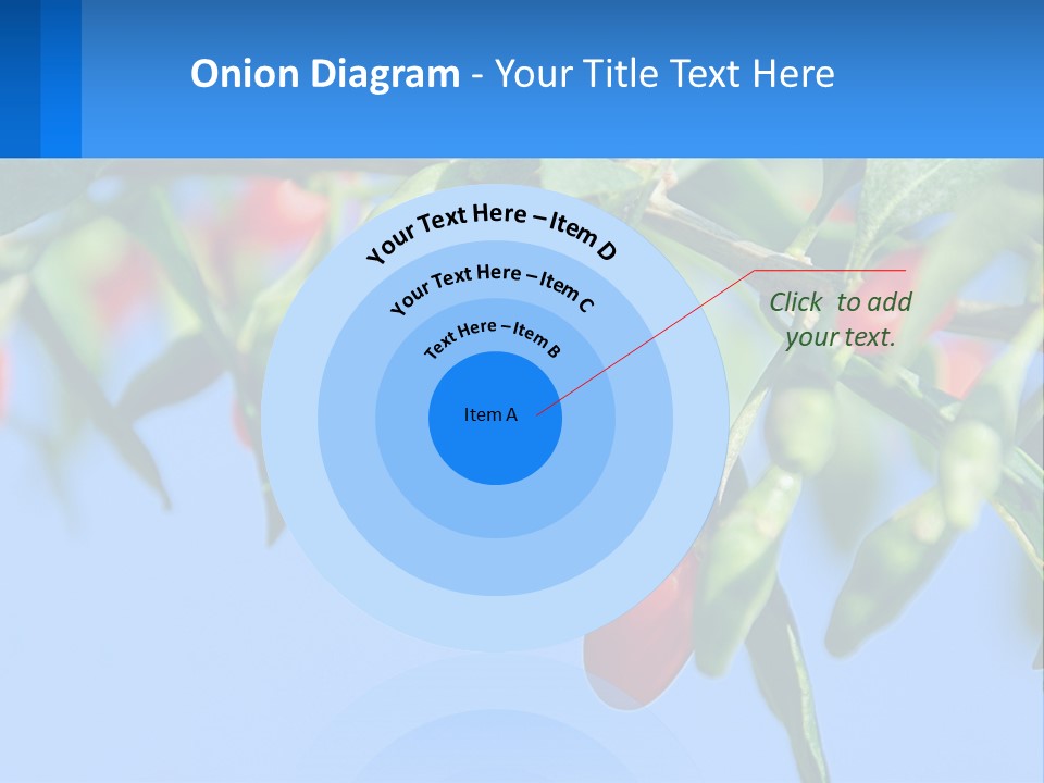 Antiaging Goji Barbarum PowerPoint Template