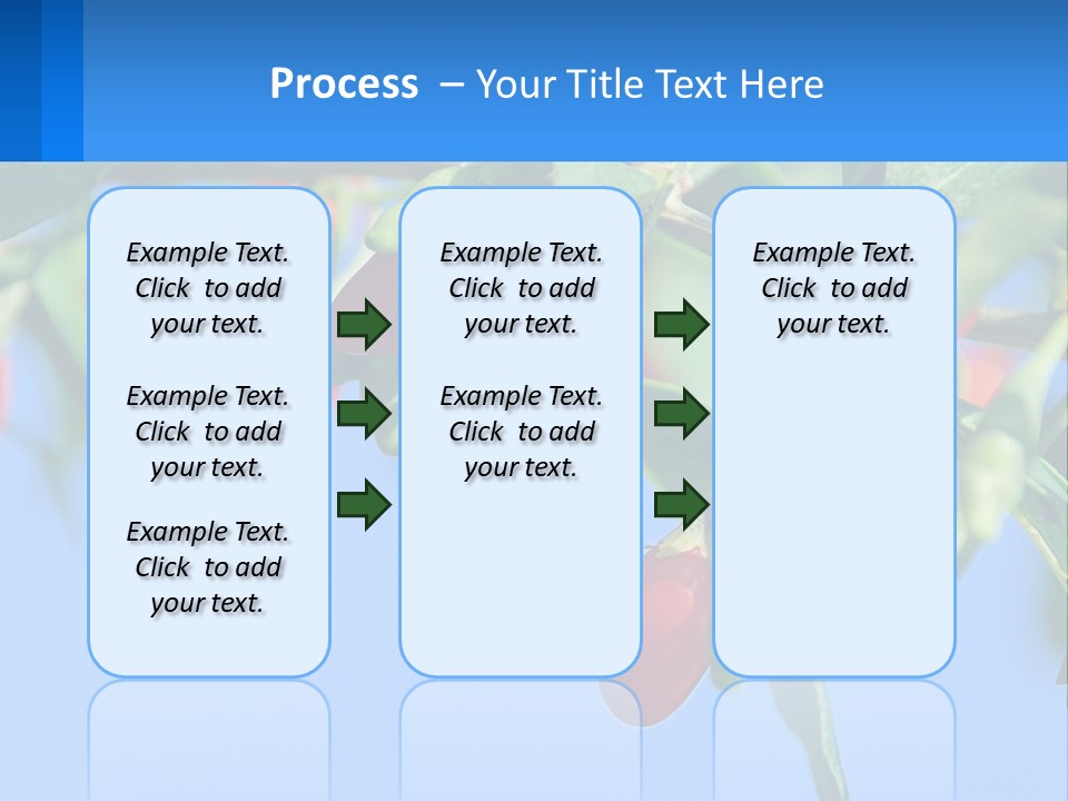 Antiaging Goji Barbarum PowerPoint Template