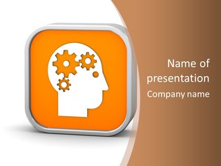 Orange Psychology Clinic PowerPoint Template