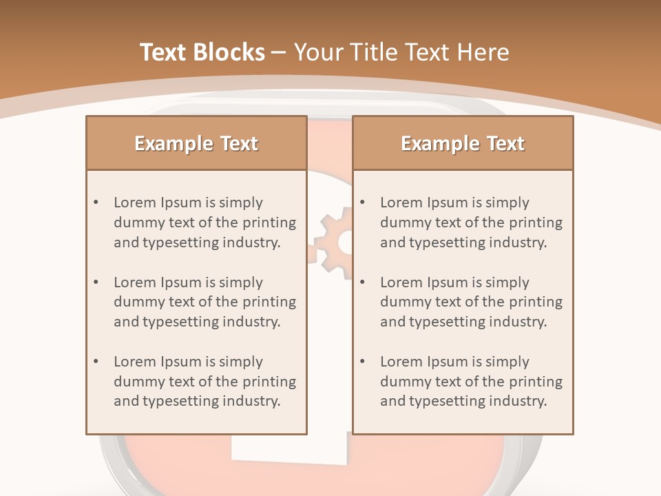 Orange Psychology Clinic PowerPoint Template