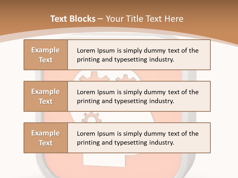 Orange Psychology Clinic PowerPoint Template