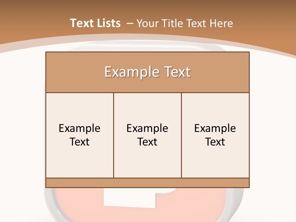 Orange Psychology Clinic PowerPoint Template