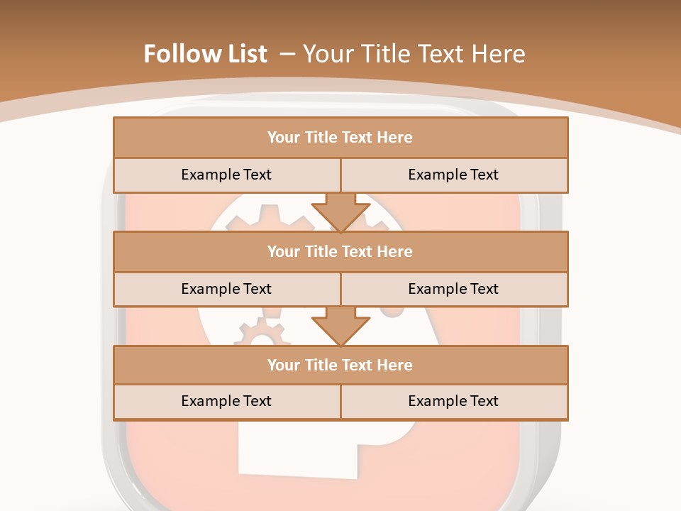 Orange Psychology Clinic PowerPoint Template