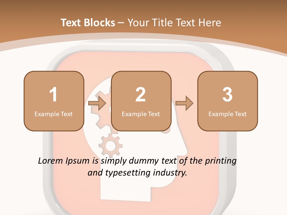 Orange Psychology Clinic PowerPoint Template