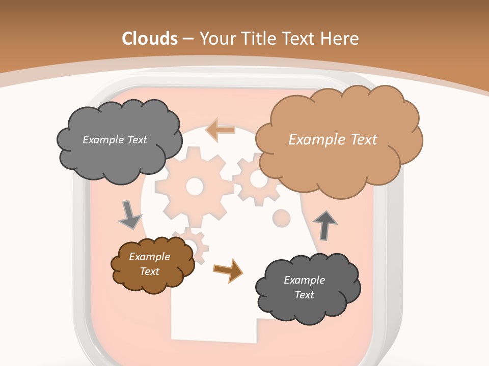Orange Psychology Clinic PowerPoint Template