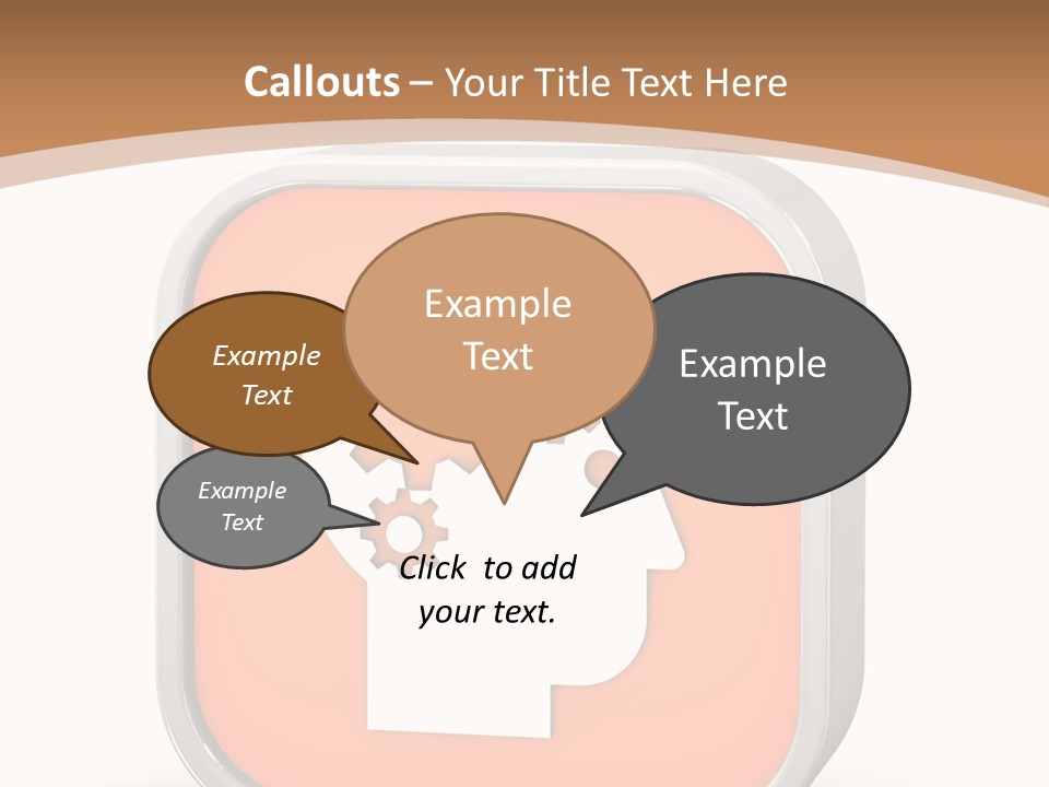 Orange Psychology Clinic PowerPoint Template