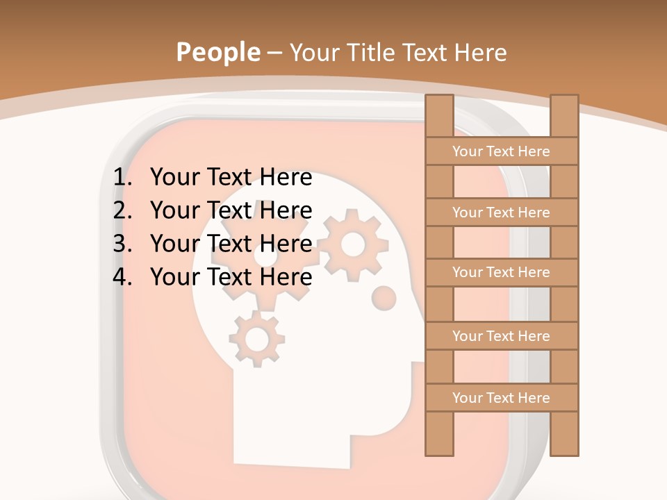 Orange Psychology Clinic PowerPoint Template
