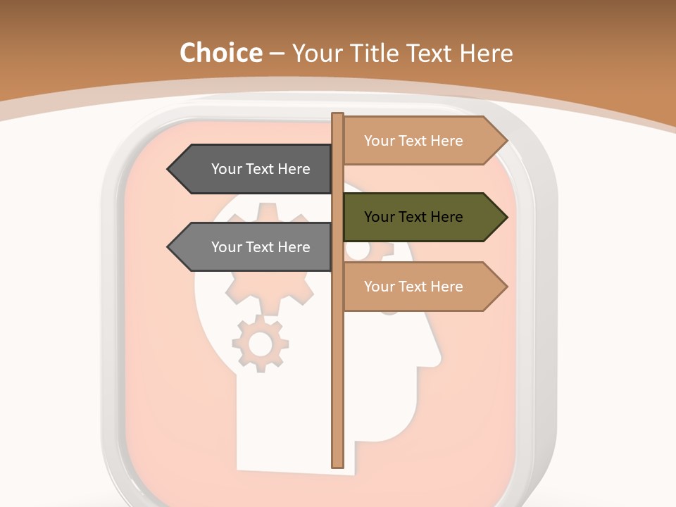 Orange Psychology Clinic PowerPoint Template