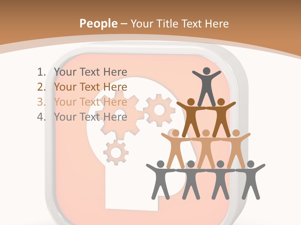 Orange Psychology Clinic PowerPoint Template