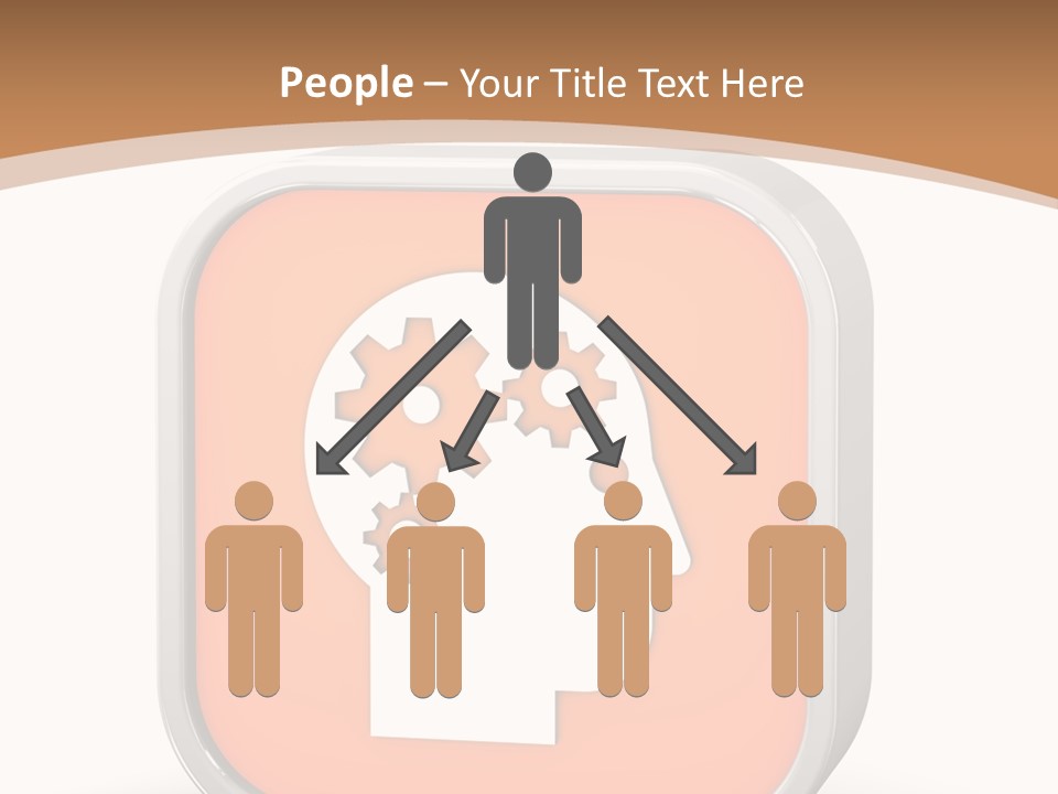 Orange Psychology Clinic PowerPoint Template
