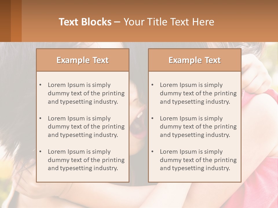 Bully Child Parenting PowerPoint Template