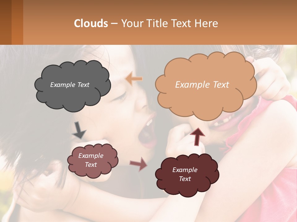 Bully Child Parenting PowerPoint Template