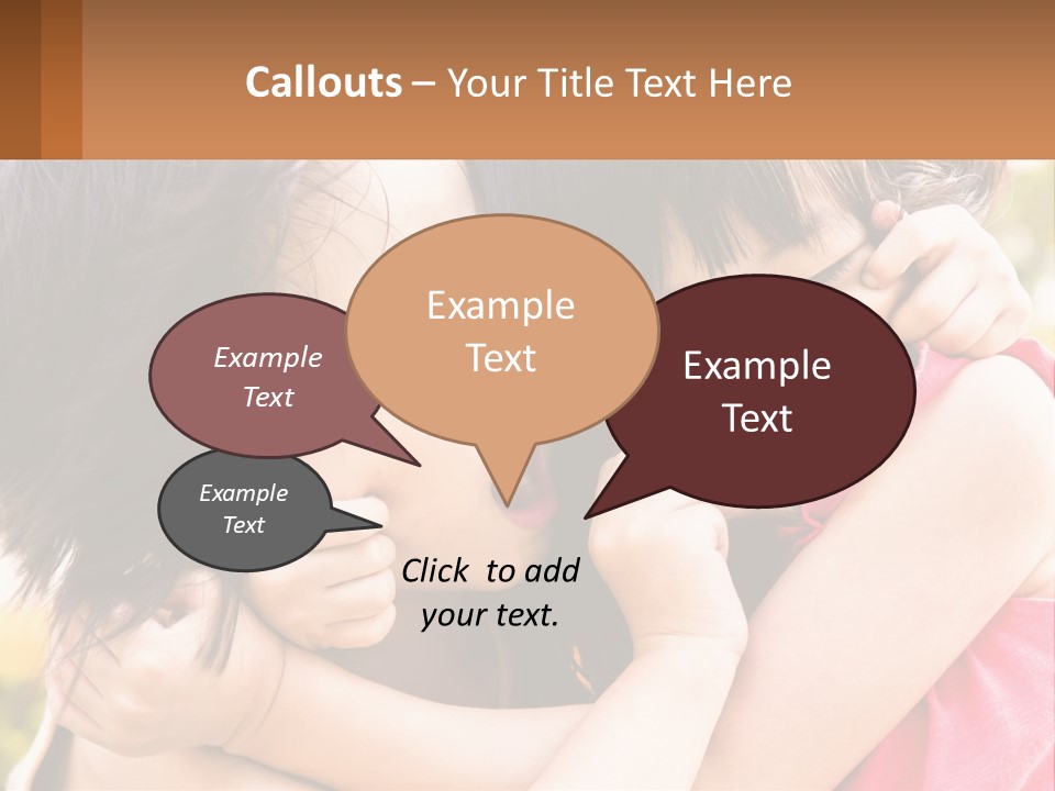 Bully Child Parenting PowerPoint Template