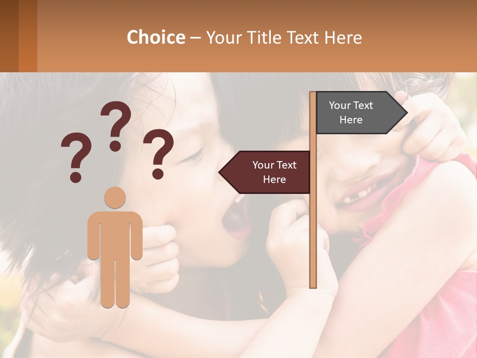 Bully Child Parenting PowerPoint Template