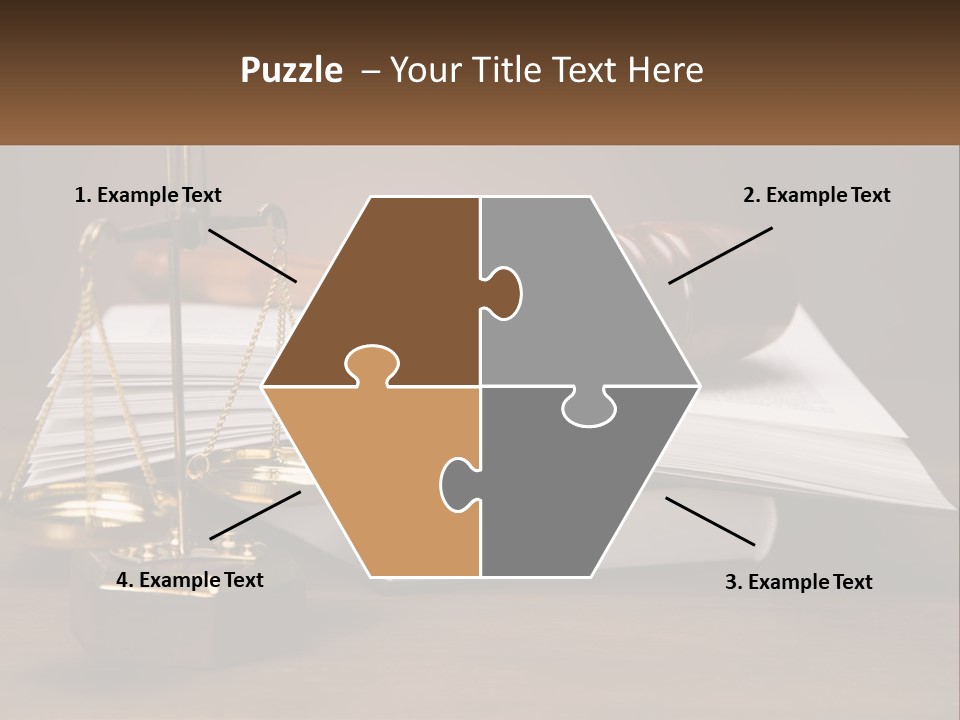 Law Weight Lawyer PowerPoint Template
