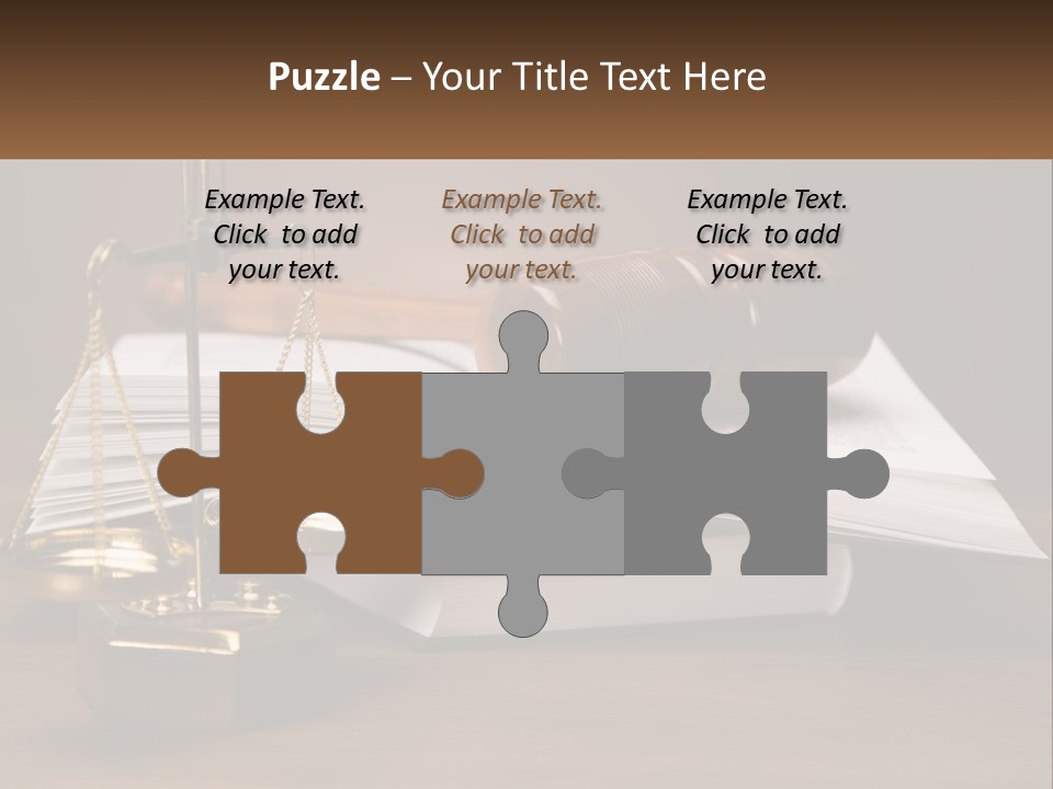 Law Weight Lawyer PowerPoint Template