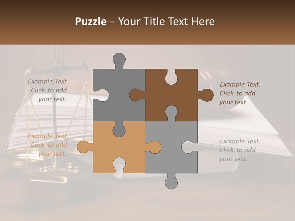 Law Weight Lawyer PowerPoint Template