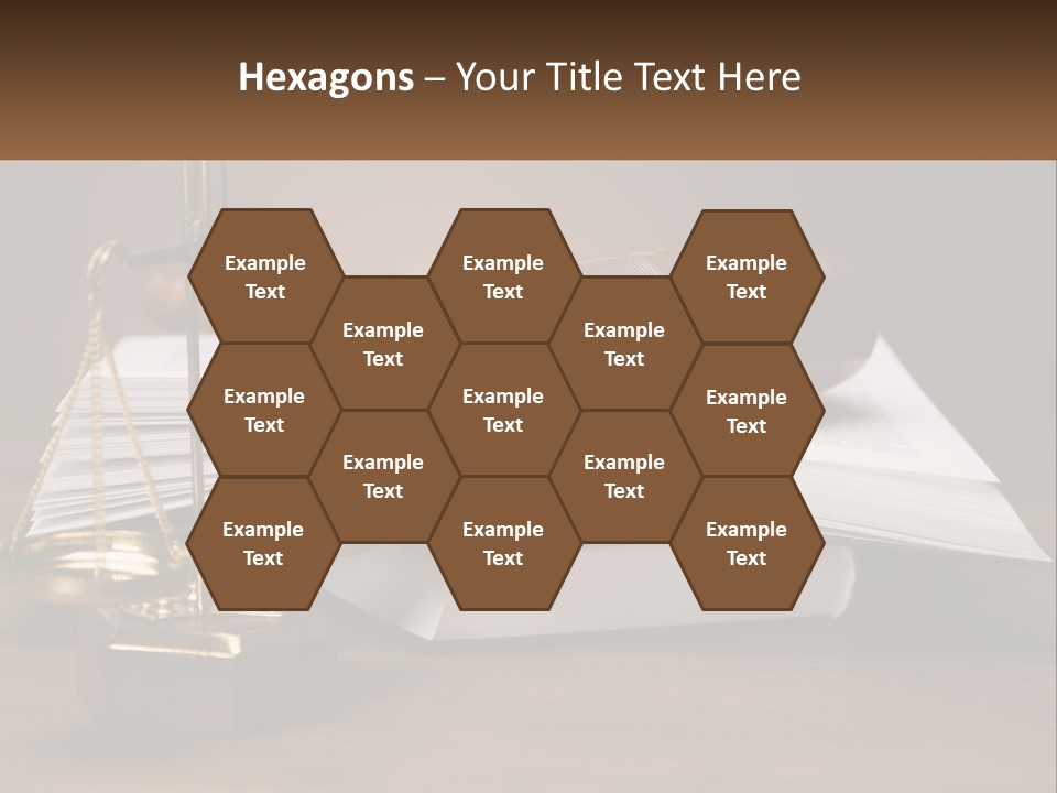 Law Weight Lawyer PowerPoint Template