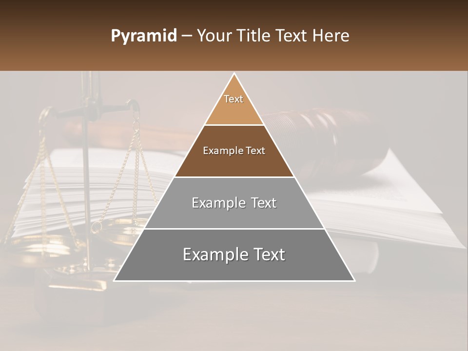 Law Weight Lawyer PowerPoint Template