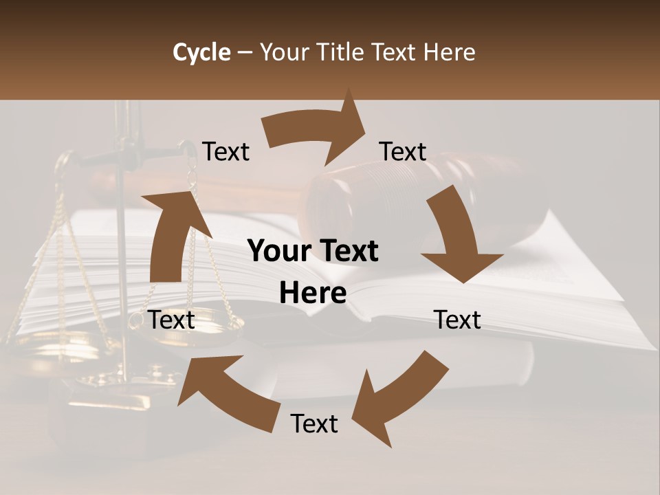 Law Weight Lawyer PowerPoint Template