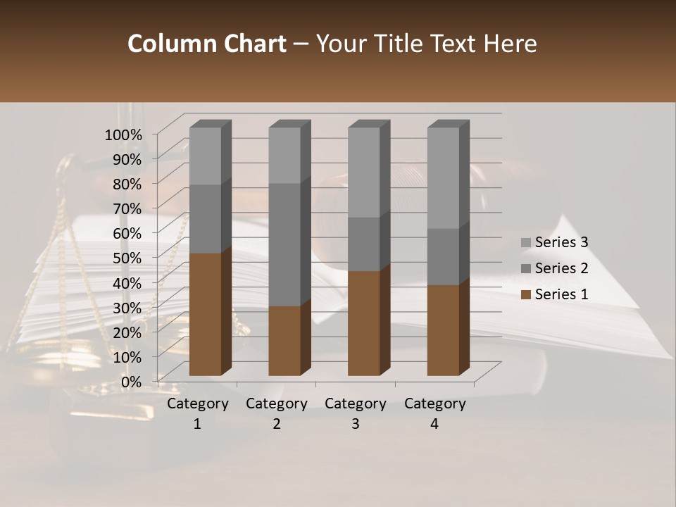 Law Weight Lawyer PowerPoint Template