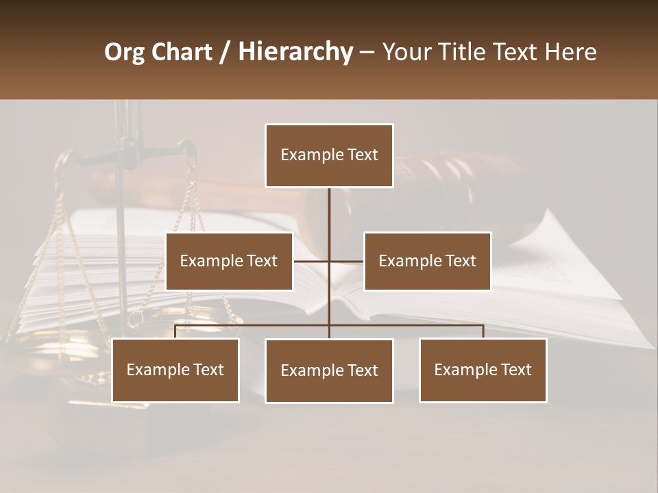 Law Weight Lawyer PowerPoint Template