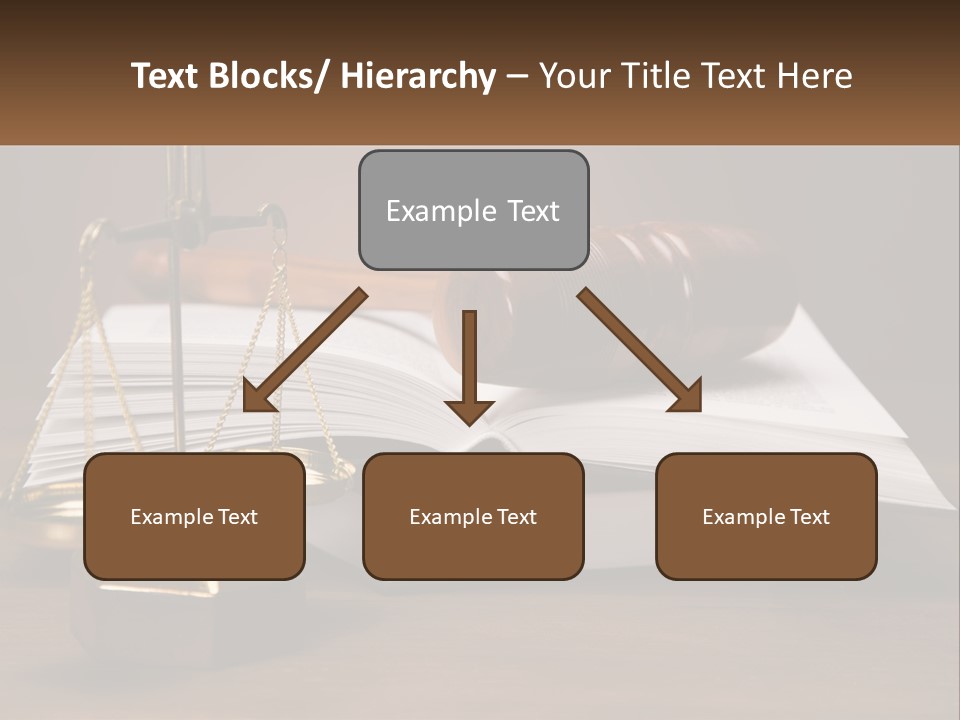 Law Weight Lawyer PowerPoint Template