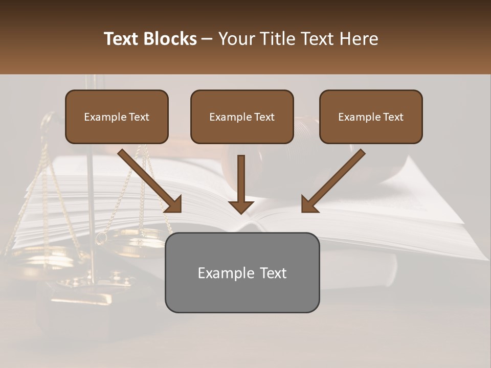 Law Weight Lawyer PowerPoint Template