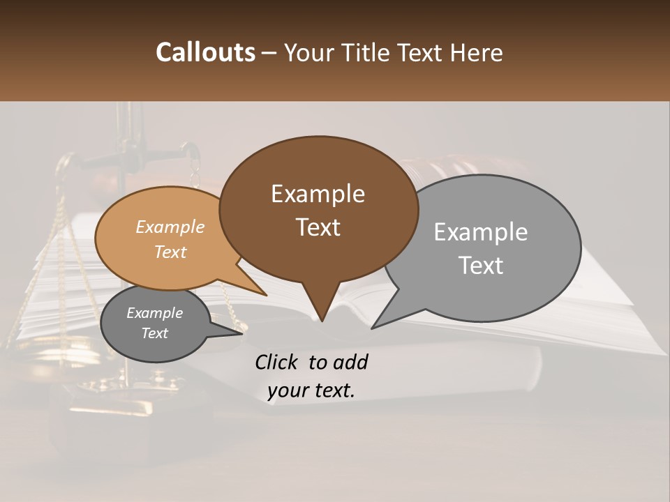 Law Weight Lawyer PowerPoint Template