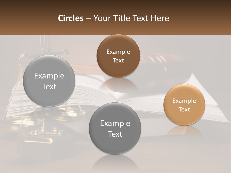 Law Weight Lawyer PowerPoint Template
