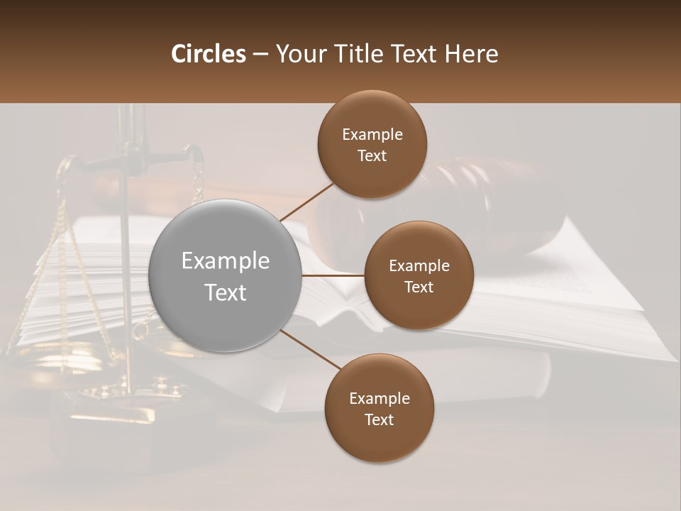 Law Weight Lawyer PowerPoint Template