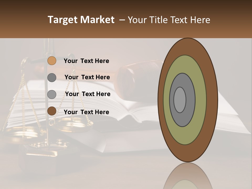 Law Weight Lawyer PowerPoint Template