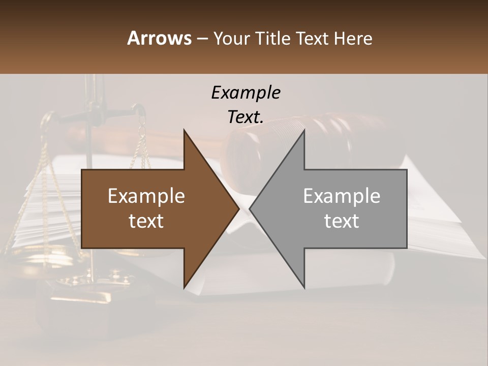Law Weight Lawyer PowerPoint Template