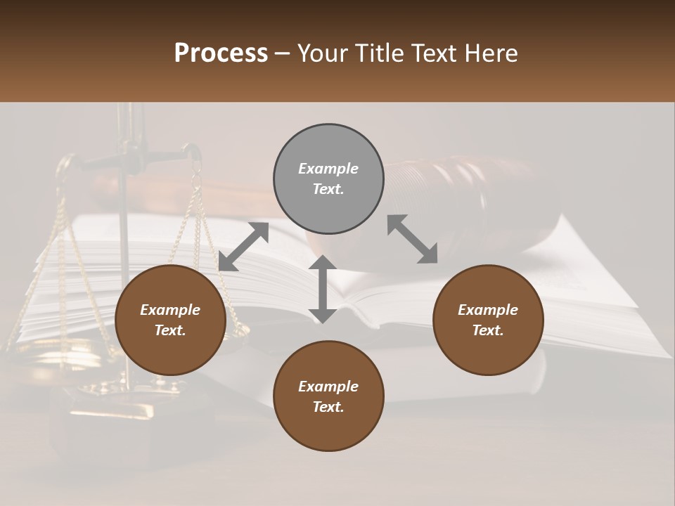 Law Weight Lawyer PowerPoint Template
