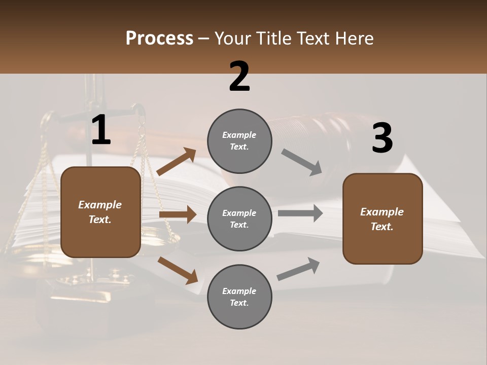 Law Weight Lawyer PowerPoint Template